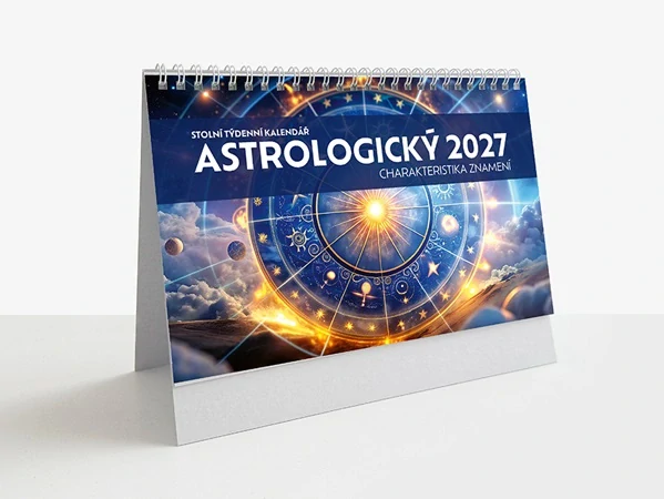 Kalendář 2027 stolní Astrologický