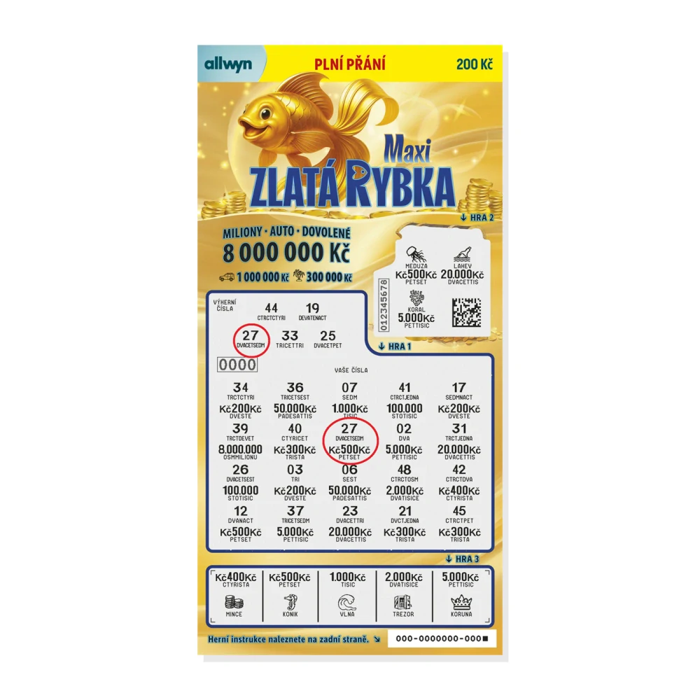 Maxi Zlatá rybka