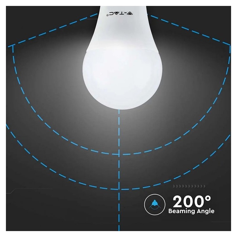 LED žárovka E27, 8.5W, 806LM, A60