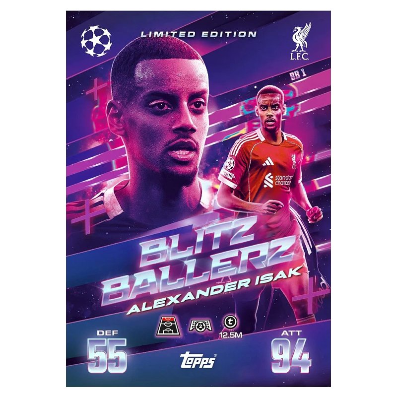 Krabička karet CHAMPIONS LEAGUE EXTRA 2025/26 Mega Tin 3