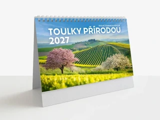 Kalendář 2027 stolní Toulky přírodou
