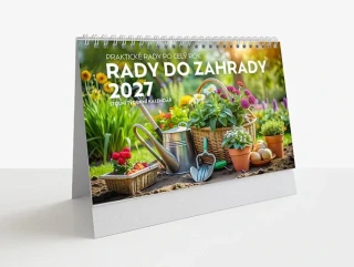 Kalendář 2027 stolní Rady do zahrady