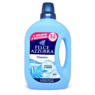 Felce Azzurra prací gel Classico, 32 PD, 1,595 L